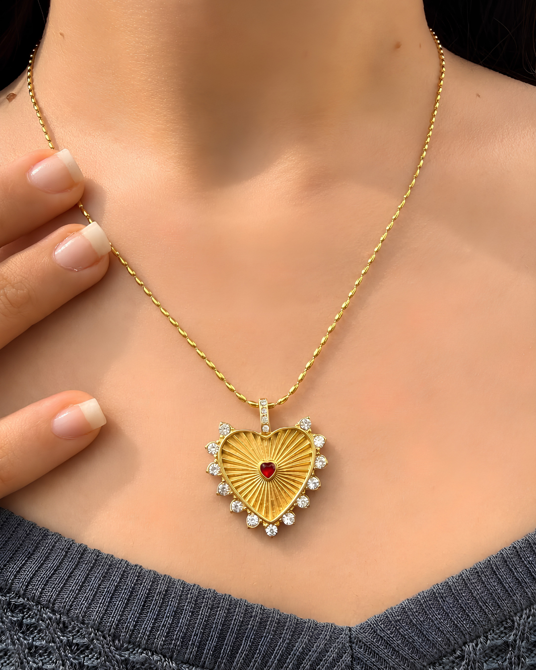 COLLAR AMATISTA