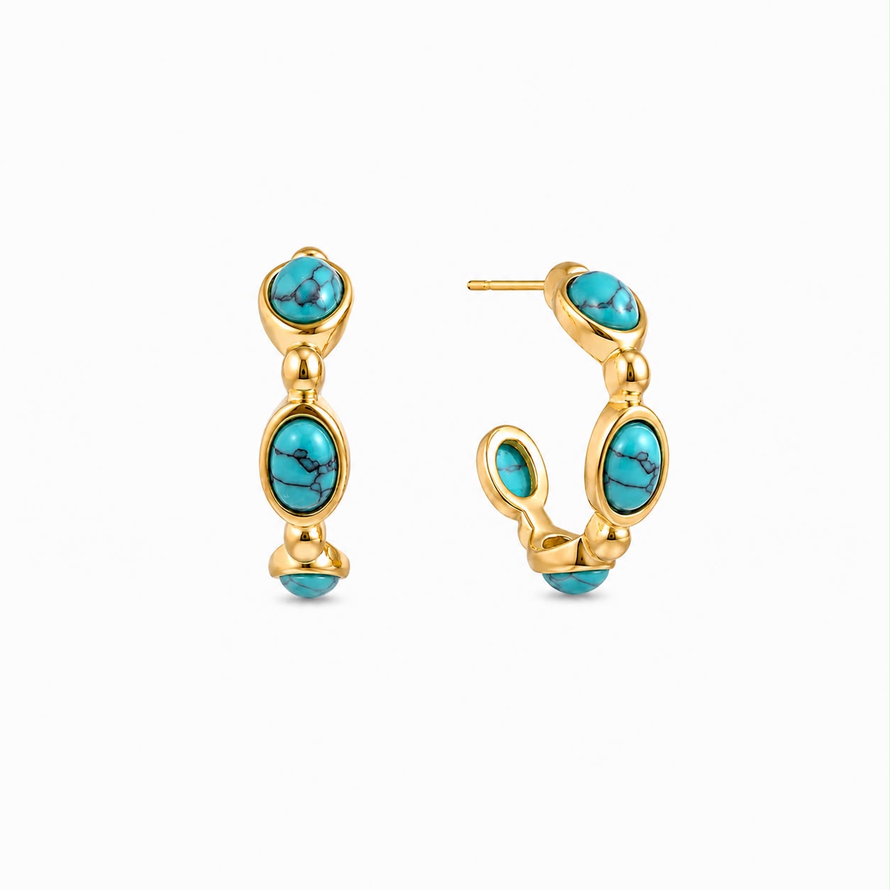 PENDIENTES ESMERALDA